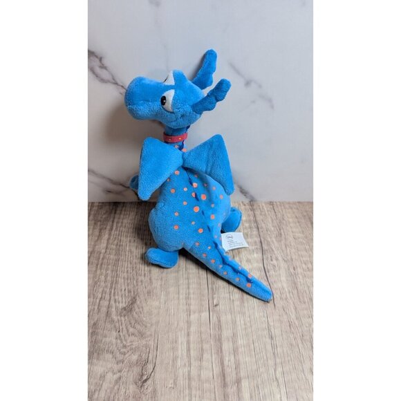 Disney Doc McStuffins Stuffy Blue Dragon 9" Tall Plush Stuffed Toy Just Play - Picture 3 of 9